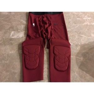 Nike NBA Pro Hyperstrong Padded Tights 3/4 Player Issued Maroon Men's size XL-T